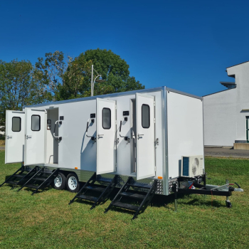 Toilett Trailer PTS5904 mit 4 Kabinen